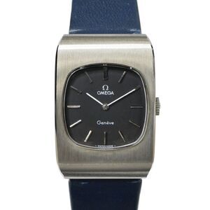 Omega Geneva Vintage Square Manual Winding Men's Boys Watch